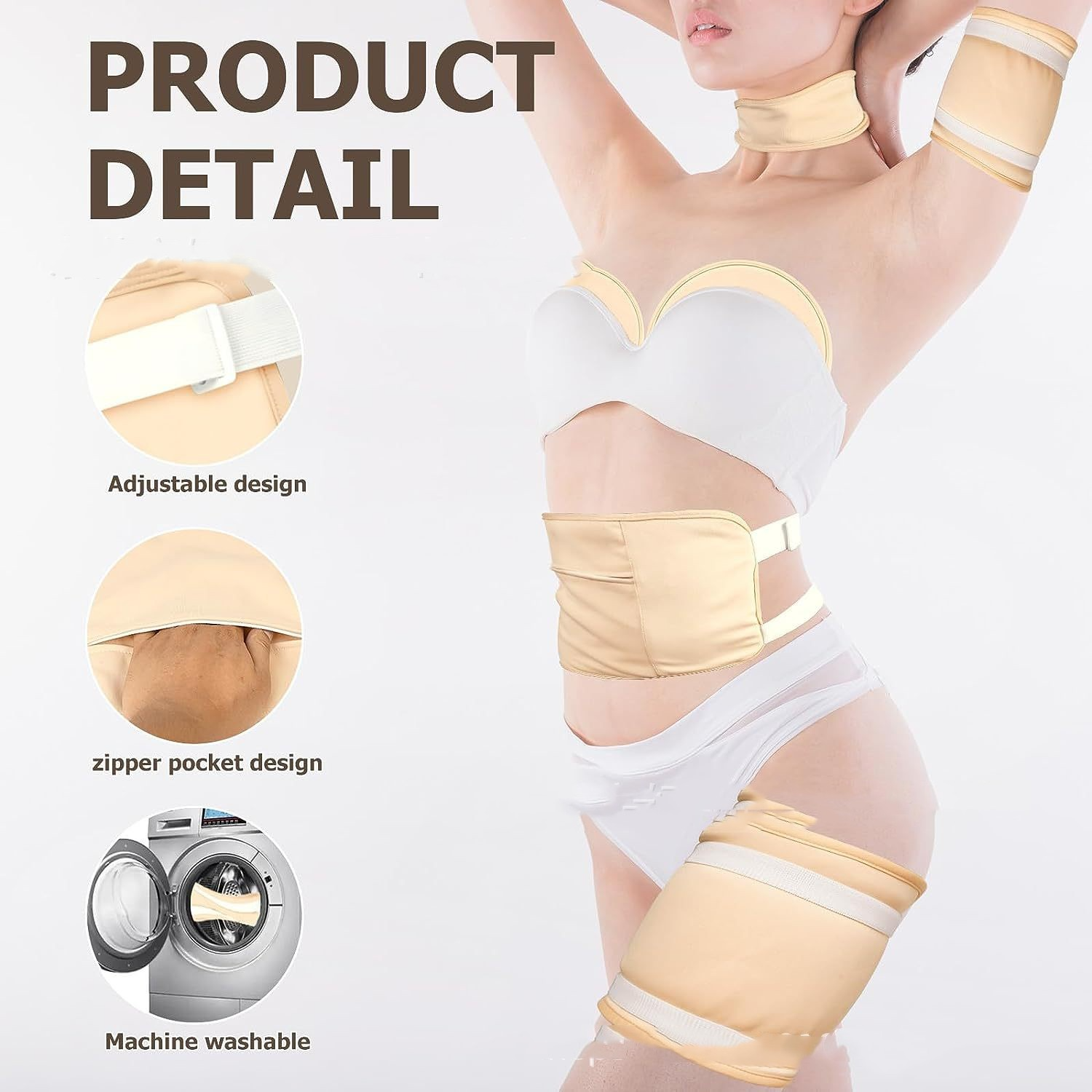6-Piece Reusable Soft Organic Cotton Suit