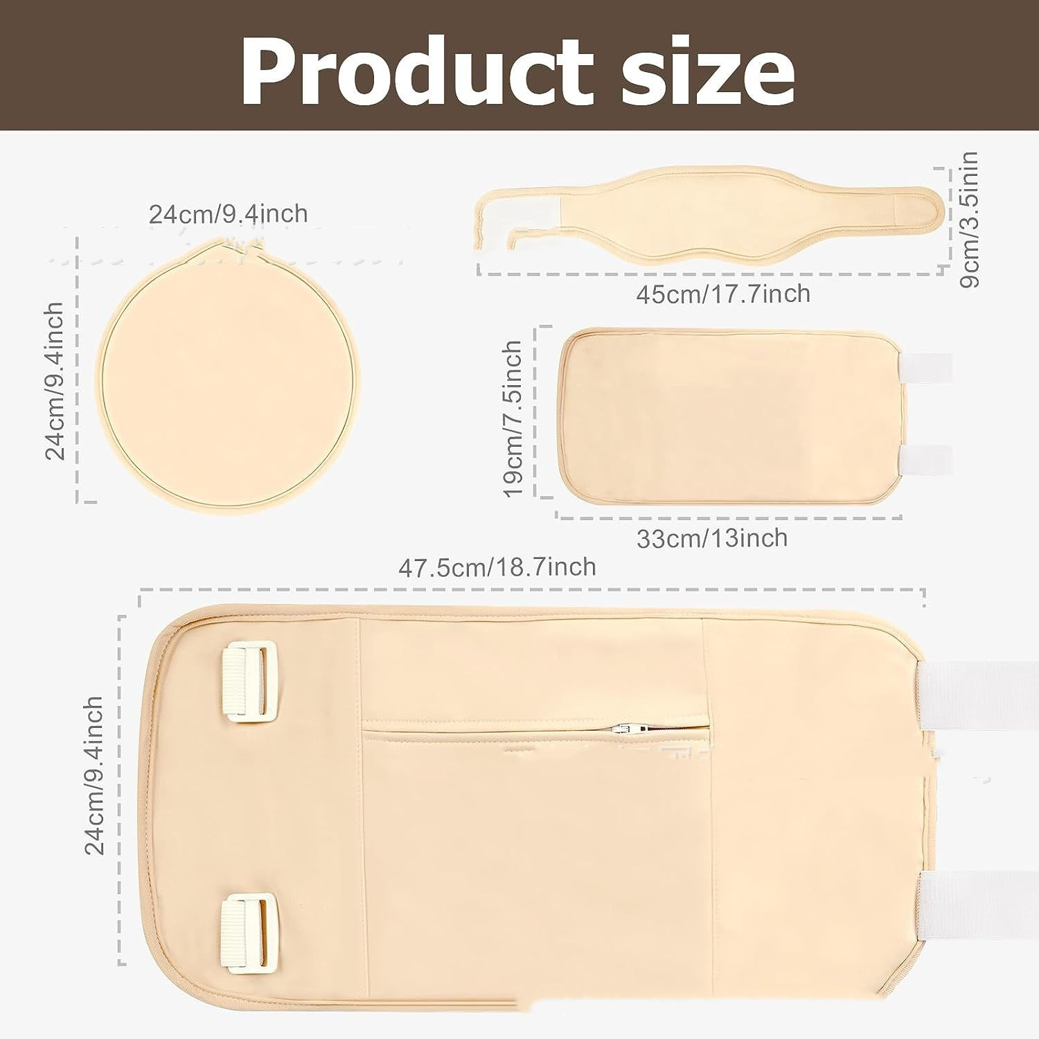 6-Piece Reusable Soft Organic Cotton Suit